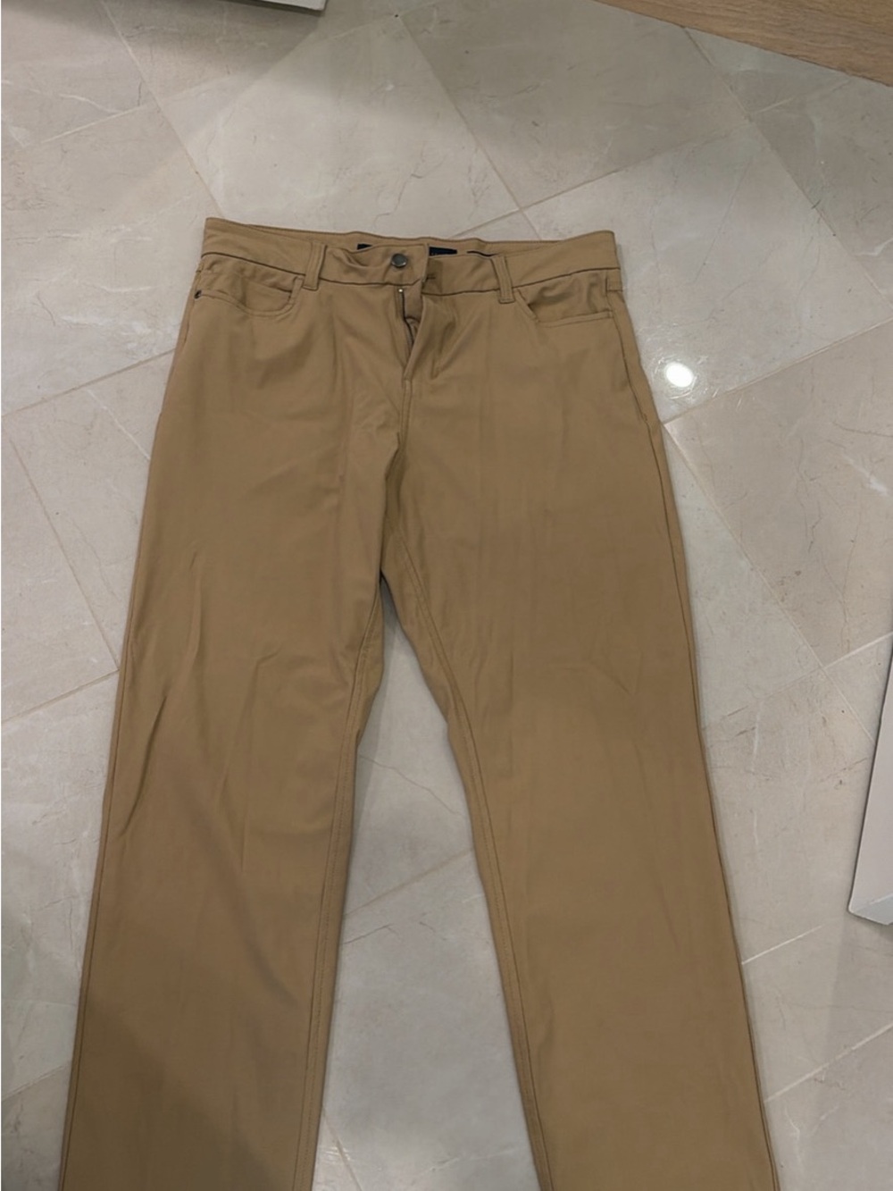 Men's Classic Tan Chino Pants